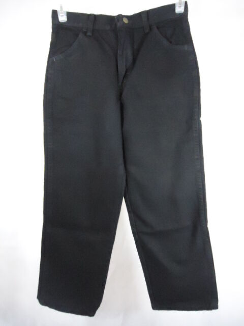 Rustler Boy's Relaxed Jeans 100% Cotton - Size 12 Husky - Color Black
