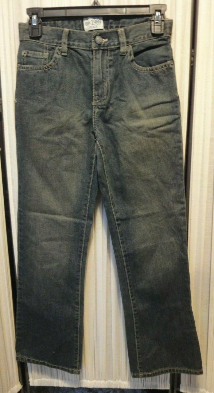 Children's Place Boy's Boot-cut Denim Pants Jeans - 12 - Dust Wash