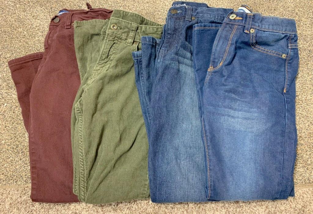 Boys Jeans Lot Of 4 Jeans. Nautica, Old Navy, Gap. Size 12. Good Condition.