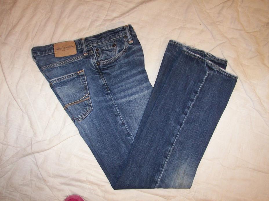 Boys Abercrombie New York Button Fly Jeans - 12 Slim