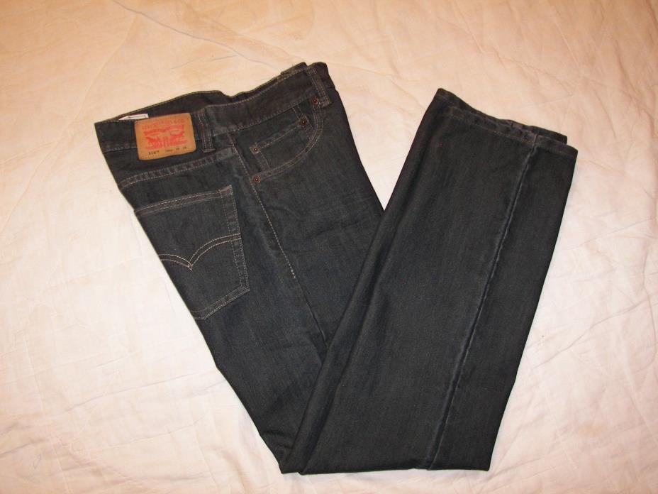 Boys Levi's 514 Slim Straight Jeans - 16 Reg - 28 x 28