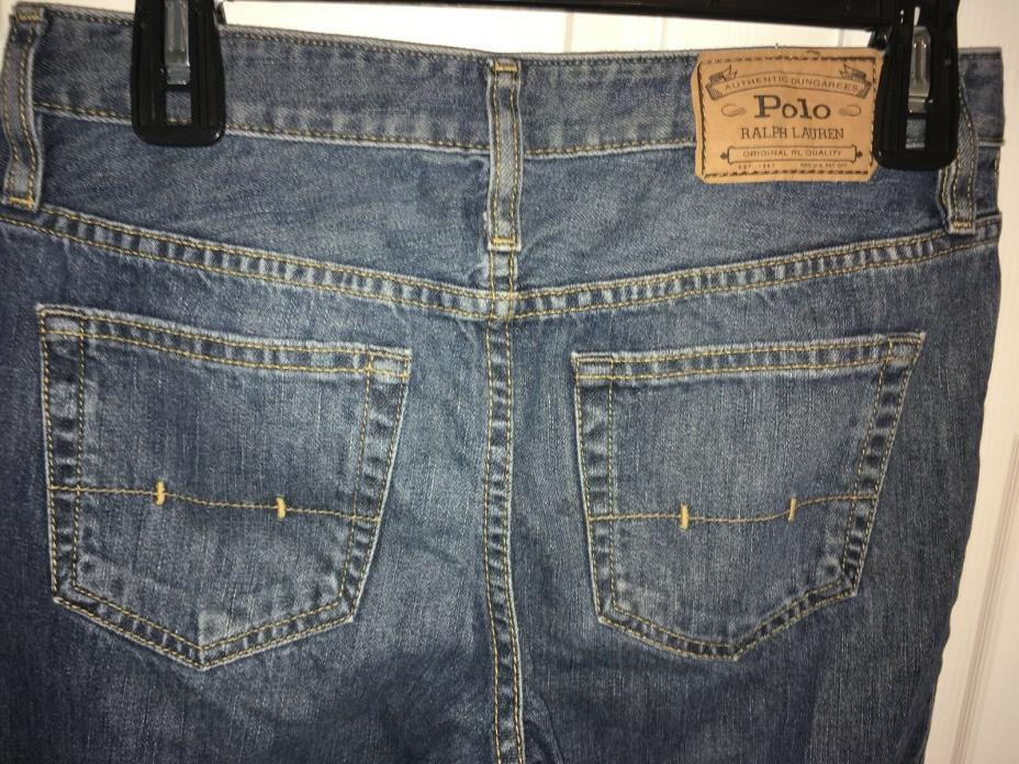 Ralph Lauren Polo Kids Boys Denim Jeans Size 14 blue (24