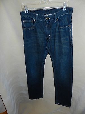 LEVIS 511 Skinny Youth Boys Jeans 18 Reg 29x29 Distressed Whiskers Dark Wash