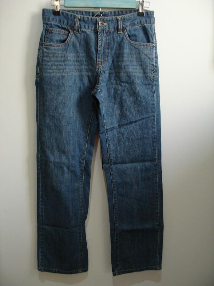 Lucky Brand Boys Size 14 (28x27) Distressed Billy Straight Leg Jeans 89-11399