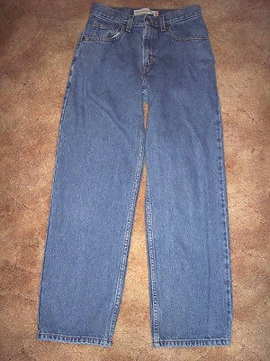 Levi Jeans 550 Levis Blue Jeans Levi Denim Jeans Relaxed Fit Jeans 16 Reg 28x30