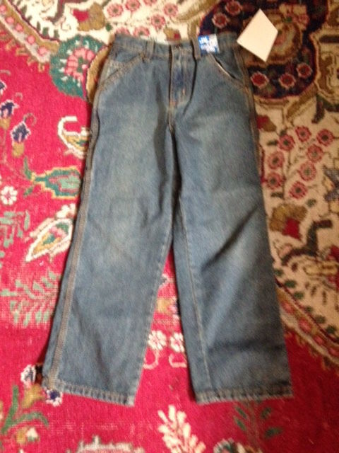 JK Indigo Carpenter Jeans Toddler Boys Size 6 NWT Vintage Blast