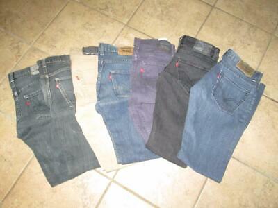 Boy's LEVIS LOT OF (7) SIZE 16 Reg 510/511 Skinny/Super Skinny Jeans..GREAT DEAL