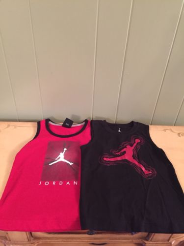 8 Jordan Shirts 2 Pair Tank Tops Size 4t