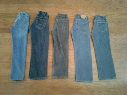 Boys 5 Pce Fall/Winter OLD NAVY, ARIZONA, FADED GLORY, LEVI'S Jeans Lot Size 10