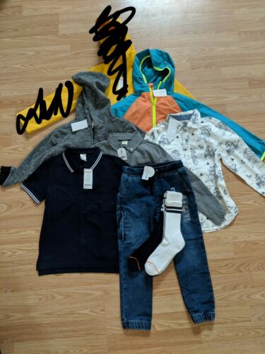 NWT Gymboree Boys Bundle Size 5/6 Jackets, Dress shirts, Jeans, and Socks