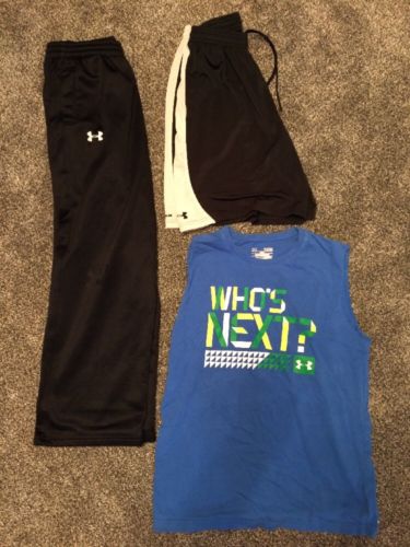 Boys Large Under Armour Lot