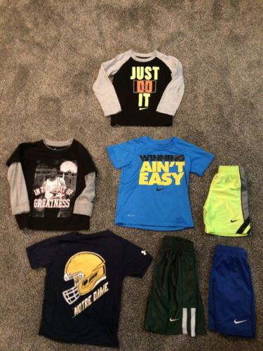 Boys 4t Under Armour And One Nike Lot