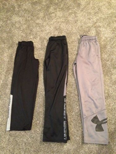 Boys Large Under Armour Long Pants Lot