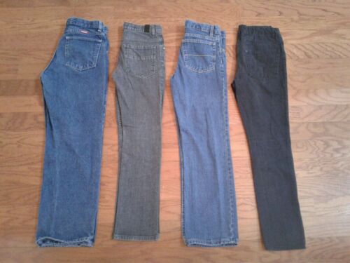 Boys 4 Pce Fall/Winter TCP, URBAN PIPELINE, TONY HAWK,WRANGLER Jeans Lot Size 14