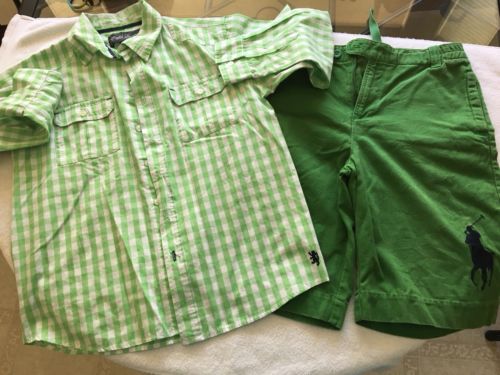HUGE Lot of BOYS CLOTHES Spring/Summer ~ Size 14