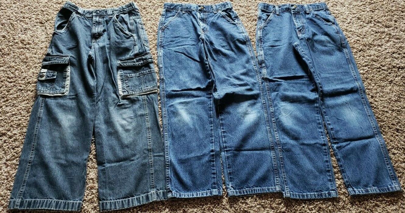 Lot of Boy's Jeans Size 12 Regular - Wrangler Originals & Legendary Gold! Used