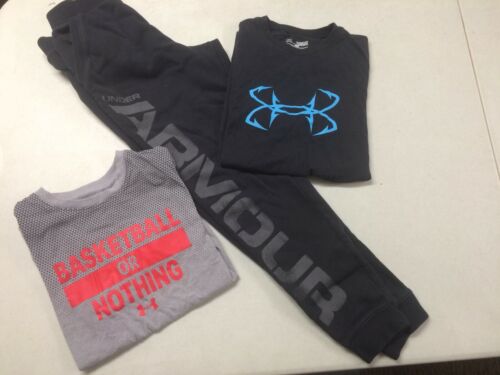 Boys Under Armour YMD Lot Of 3- Shirts And Sweatpants
