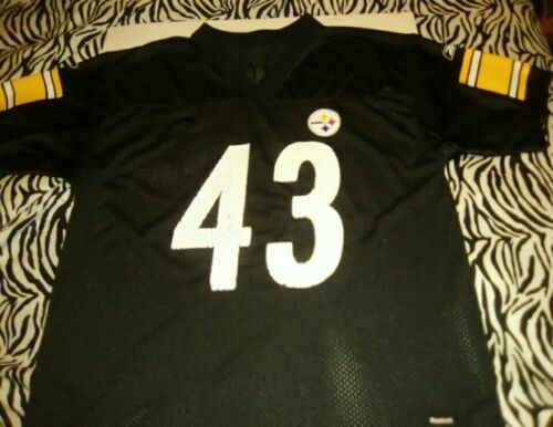 Reebok Polamalu #43 Youth Football Jersey NFL XL Child's Troy Steelers big fan