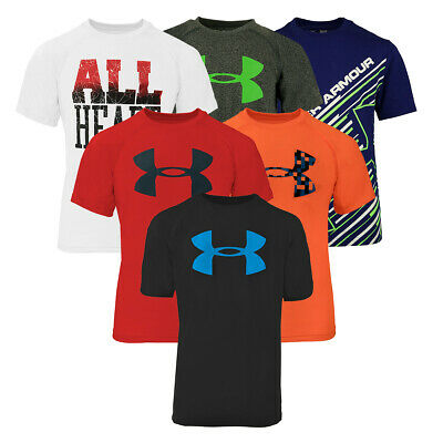 Under Armour Boys' Short Sleeve T-Shirt 3-Pack XL