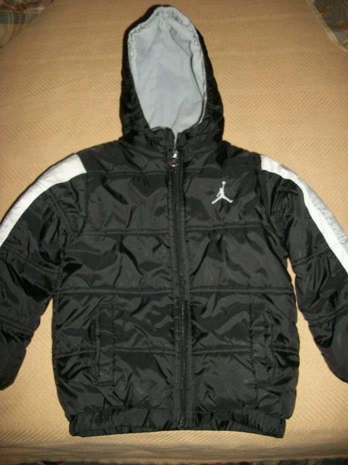 Jordan Boys size 6/7 VGUC Coat~Black