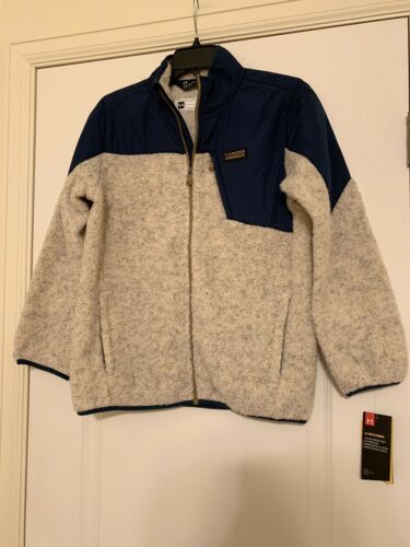 NEW Under Armour Boys Storm Tanuk Sherpa Jacket OATMEAL Size Youth Large $85