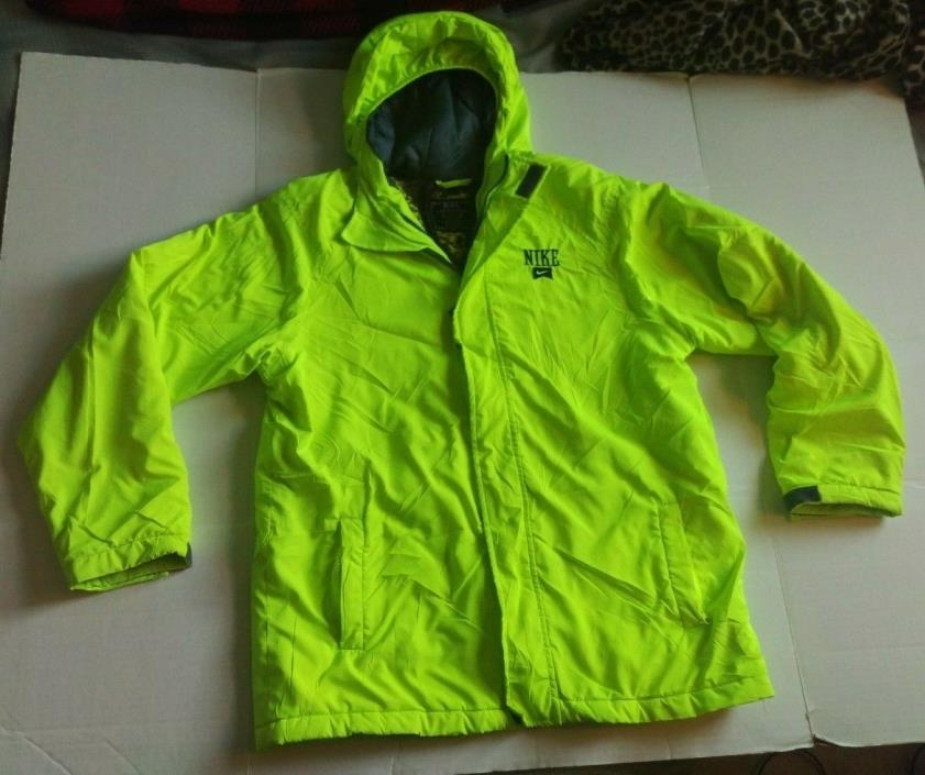 Nike Boys Neon Green Winter Jacket size XL - FREE SHIPPING