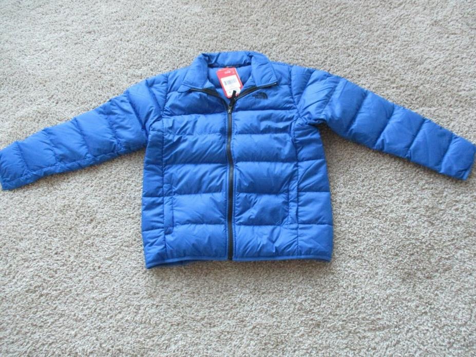 BNWT The North Face Big Boys Andes Zip-Up Puffer Jacket, XL(18), Turkish Sea