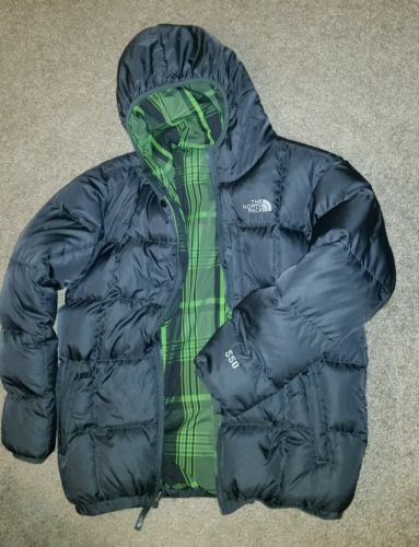The North Face Boys Reversible Puffer Jacket Coat, Youth Large 14/16