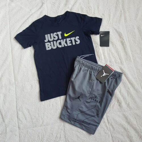 NWT Nike Boy's T shirt & Nike JORDAN SHORT Outfit. Size 6T