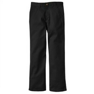 CHAPS Approved Schoolwear Adjustable Waist Black Pants -Size 20 boys
