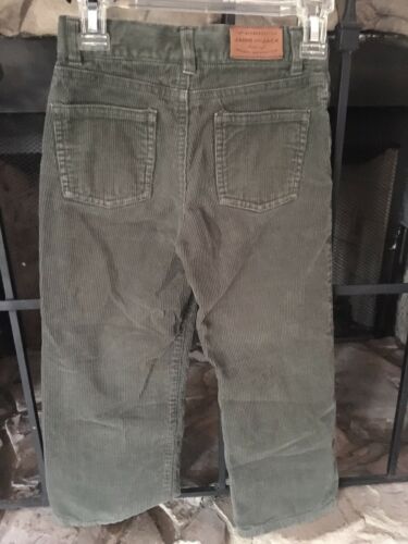 Nice Little Boy's Size 5 Janie and Jack Pants Adjustable Waste Army Green