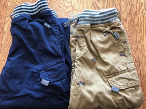 2 Hanna Andersson Jersey Lined Cargo Pants -- Size 110 / Size 5