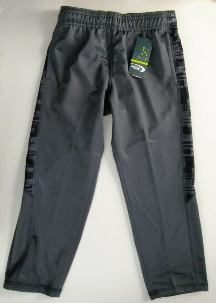 NWT Little Boys Size XS 5 Tricot Jogger Pant  MTA Sport Coal/Gray Polyester
