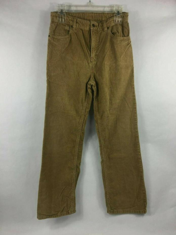Gap Kids Boys 12 Husky Beige Khaki Corduroy Pants