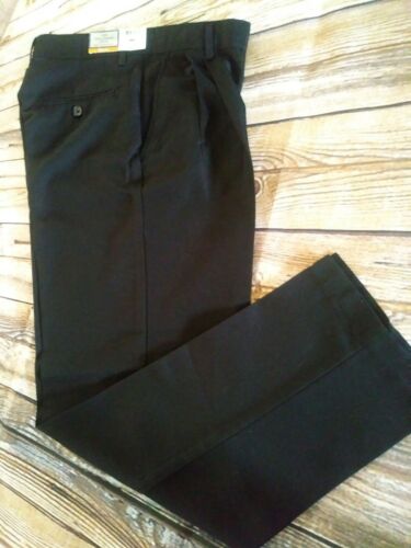 Boys Dockers Black Pleated Dress Pants Size 14 Slim