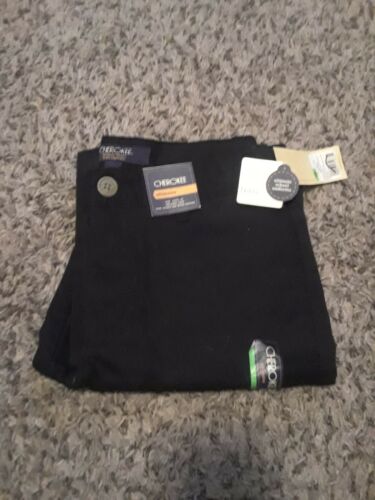 @@Cherokee Ultimate Khaki Boys Pants Uniform Pant Black Size 12 Husky NEW Nice@@