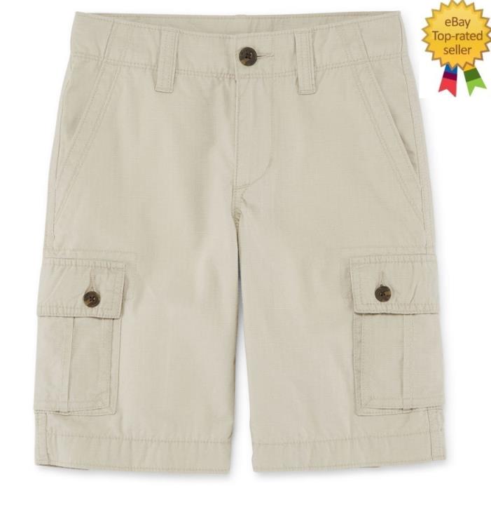 Arizona Boys Ripstop Cargo Shorts Adjustable Kids size 12 16 20 NEW