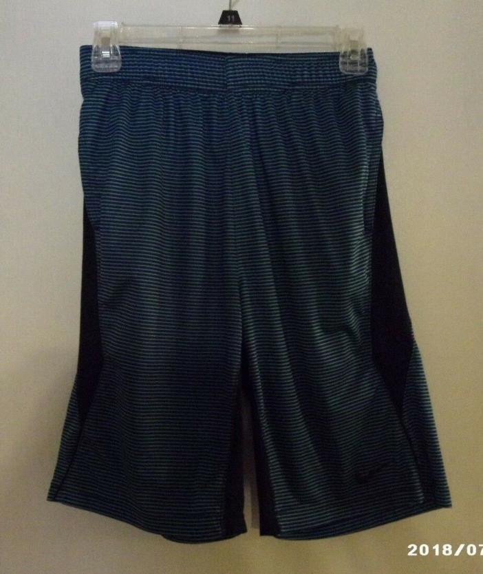 Nike Boys Dri-Fit Striped Shorts Size Youth L EC!!!