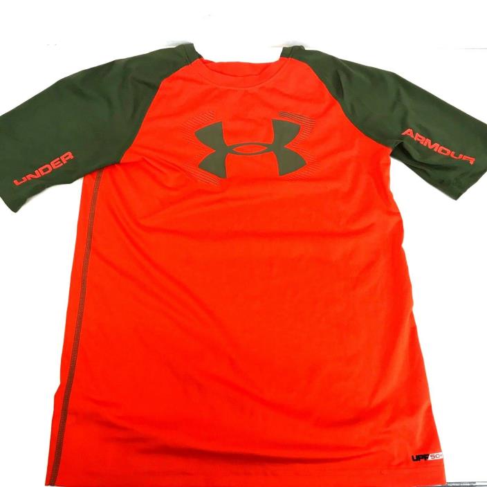 Under Armour Youth T-Shirt Fitted Size XL Heat Gear