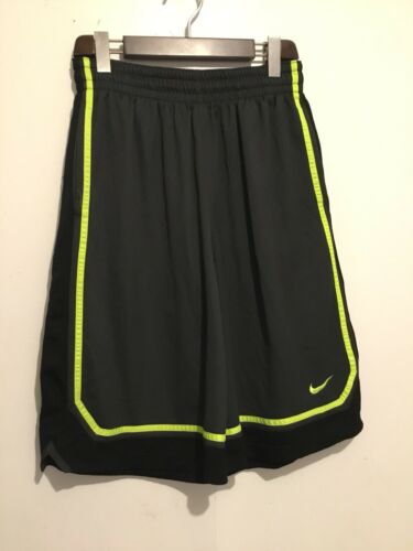 Nike Dri Fit Basketball Shorts  Youth Large (black, Yellow, Gray)