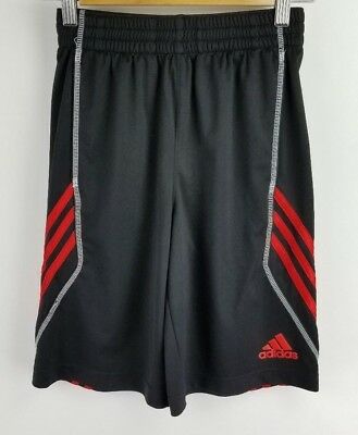 Adidas Boys Shorts Basketball Athletic Stretch Tie Waist Size Medium 10/12