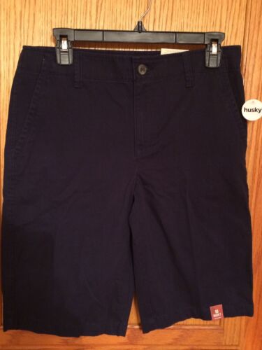 ARIZONA JEAN CO. BOYS CHINO SHORTS SZ 16 HUSKY NWT