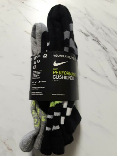 Boy's 3 Pack Nike Socks 3Y-5YPerformance cushioned