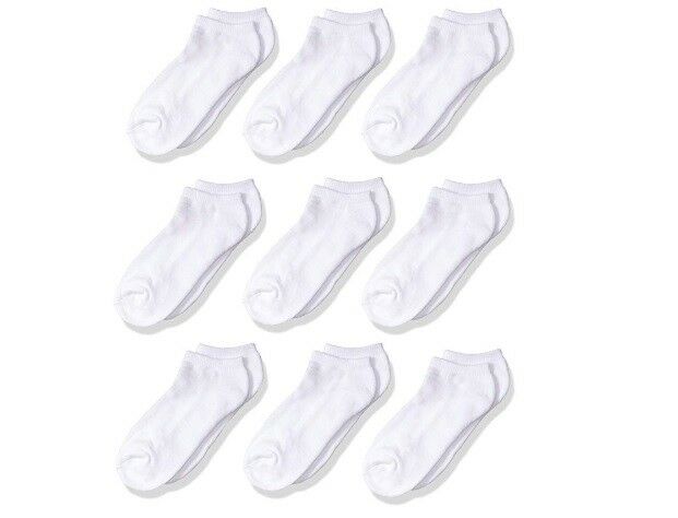 NEW The Childrens Place Big Boys Ankle Socks Size Large 3-6 (12 Pair)