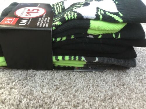 3 pair boys socks Under Armour. $18.99 retail New