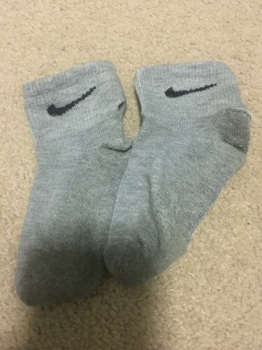 Nike Short Socks Gray Boys Small