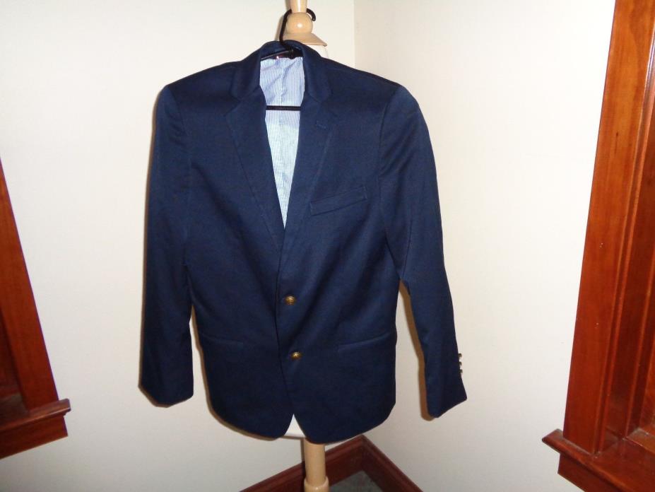Boys Tommy Hilfiger Size 16 Blazer/Jacket Navy Blue