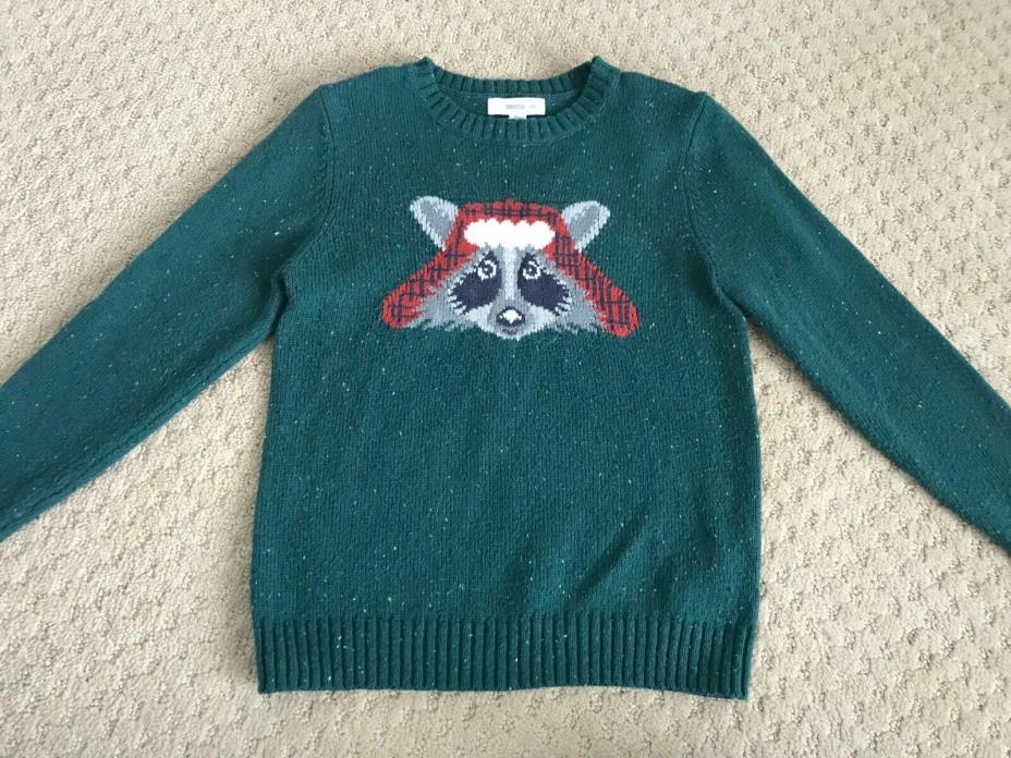Boy's size 5 Tucker & Tate Raccoon sweater- Excellent Condition!