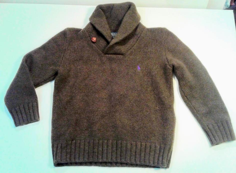 Polo Ralph Lauren Wool-Cashmere Blend Boys Sweater - 4/4T