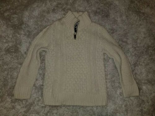H&M Boys White Knit Sweater Size 6-8 Years